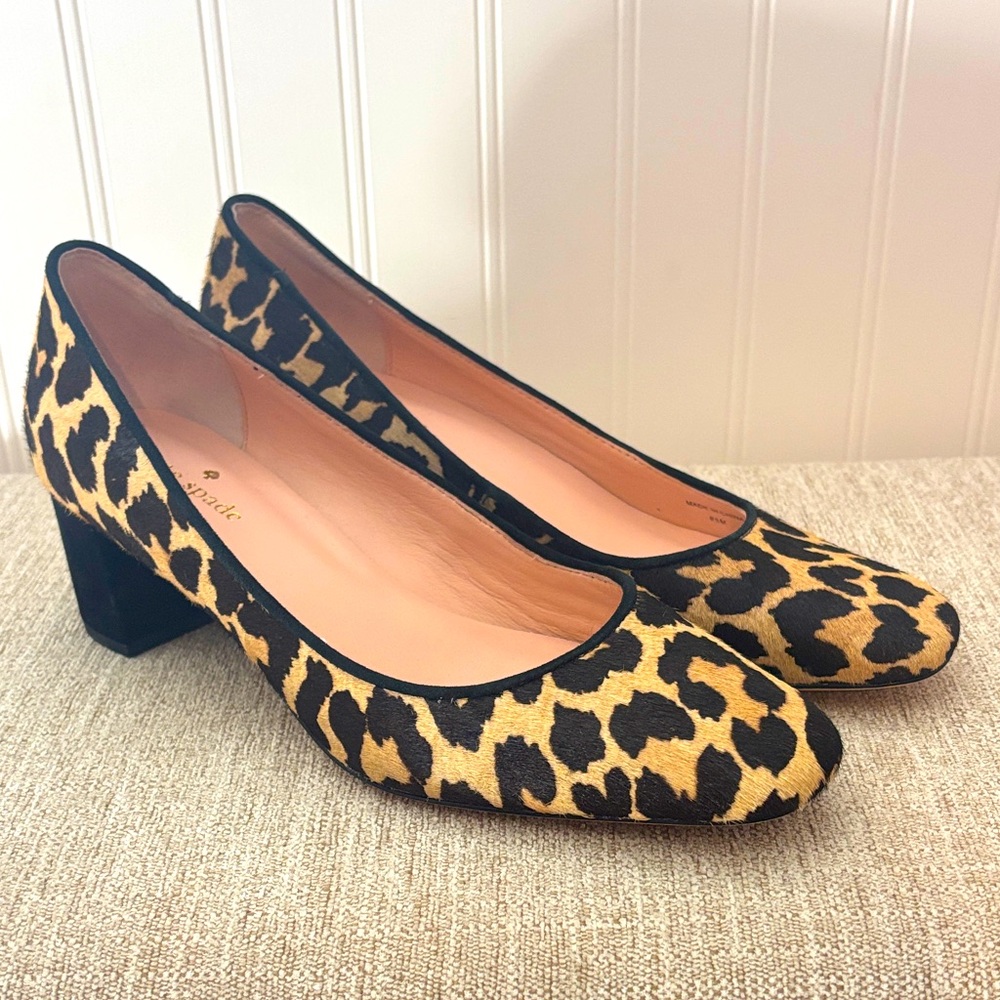 Kate Spade Animal Print Pumps